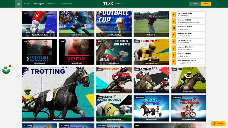 TuskCasino — Sportsbook