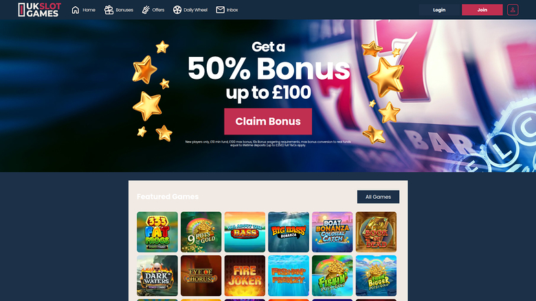 UK Slot Games — Homepage