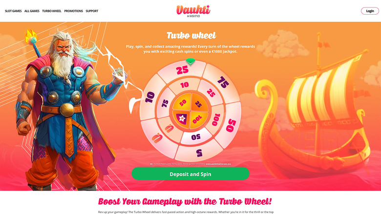 Vauhti Kasino — Turbo wheel