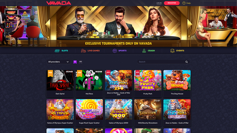 Vavada Casino — Homepage