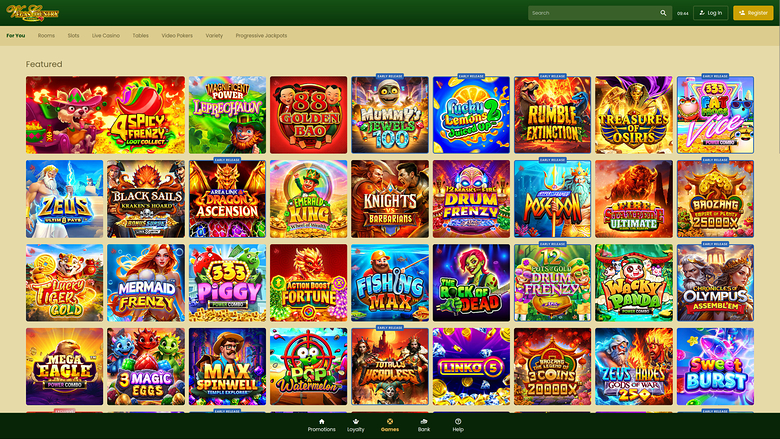 Vegas Country Casino — Homepage