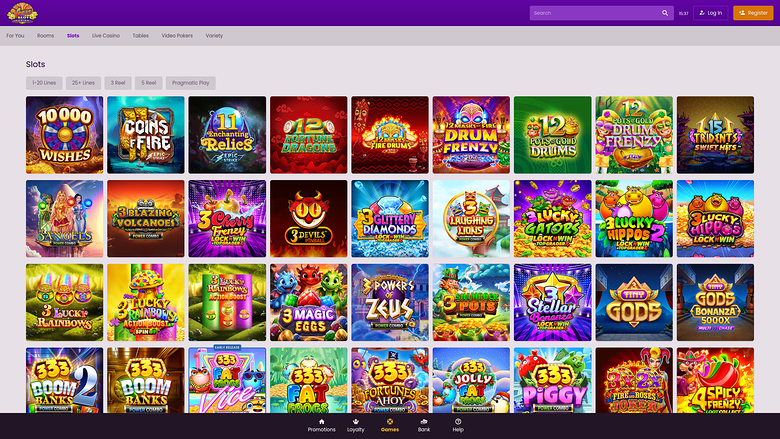 Vegas Slot Casino — Games lobby