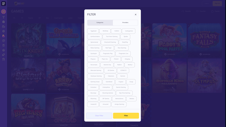 Vibro Casino — Betdevelopers
