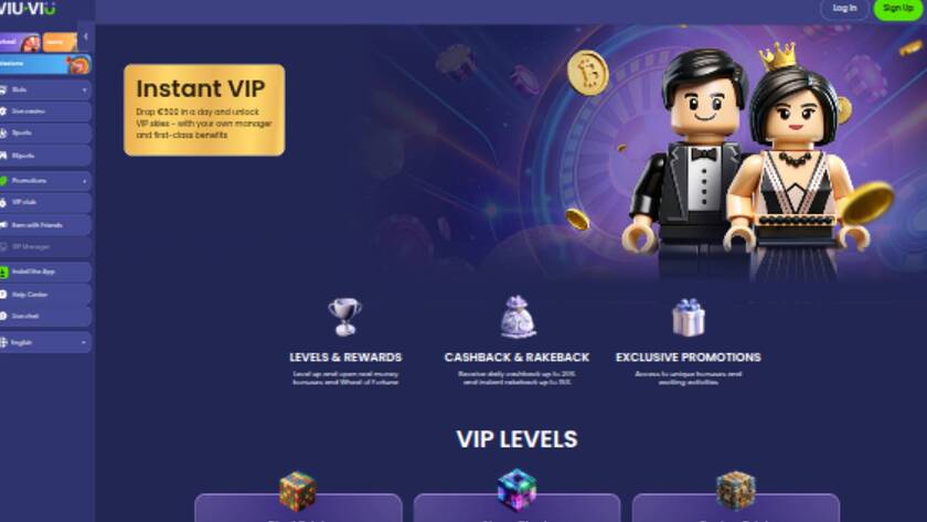 ViuViu Casino — VIP section