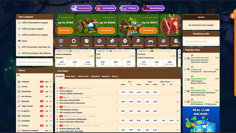 Wazamba Casino — Sportsbook