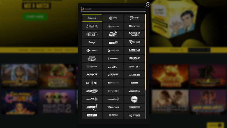 Whamoo Casino — Games by studio