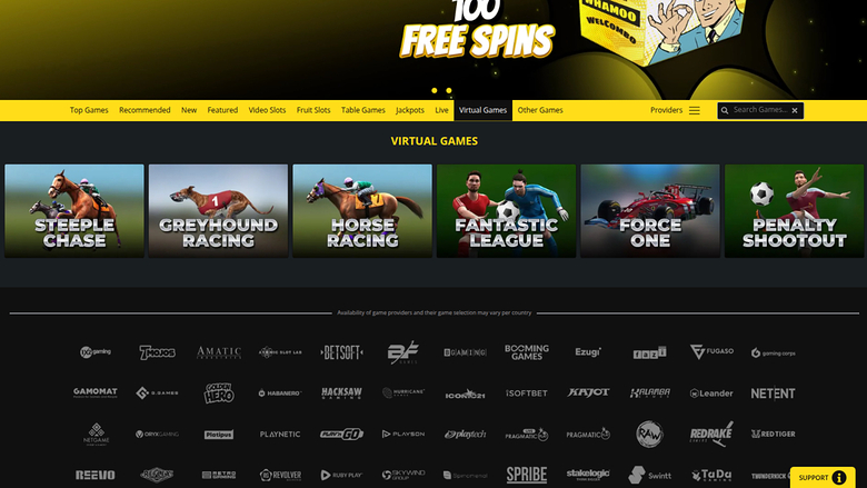 Whamoo Casino — Games lobby