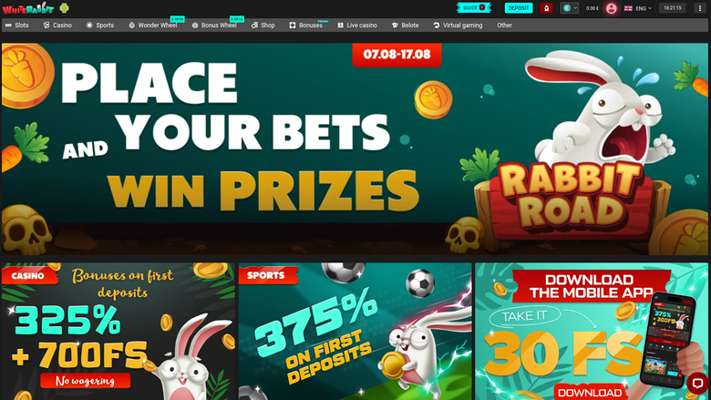 White Rabbit — Homepage