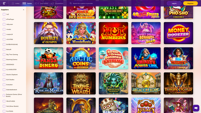 Wild Sultan Casino — Games by studio