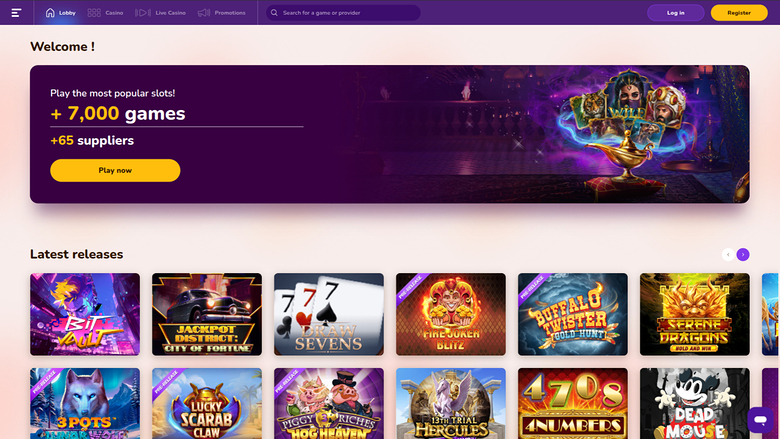 Wild Sultan Casino — Homepage