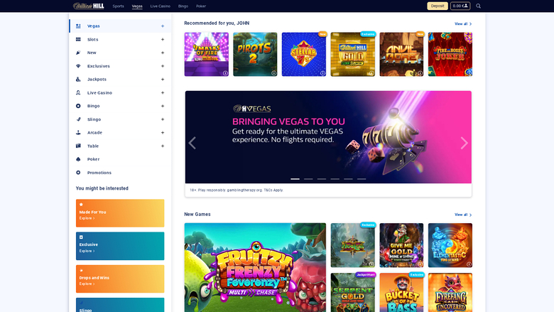 Willbet Casino — Homepage