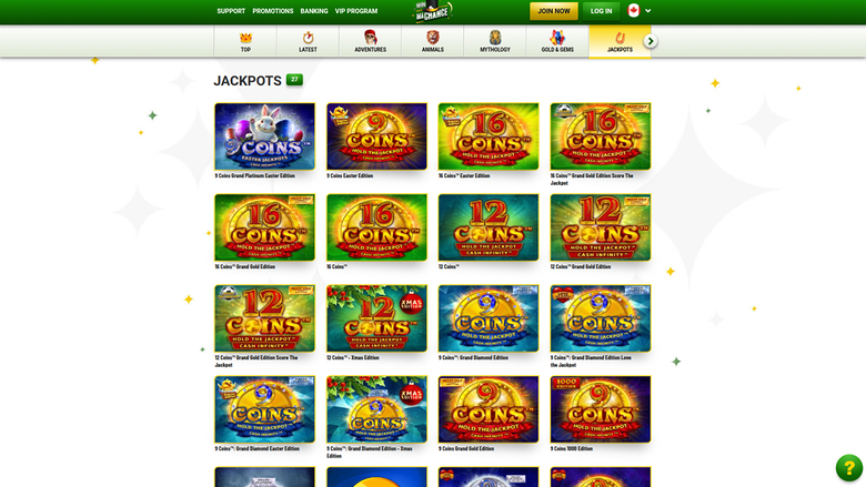 Win MaChance Casino — Jackpot games