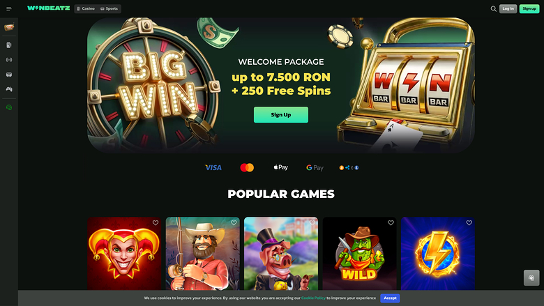 WinBeatz Casino — Hp