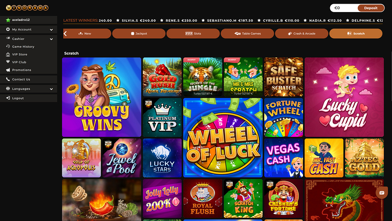Winorama Casino — Scratch