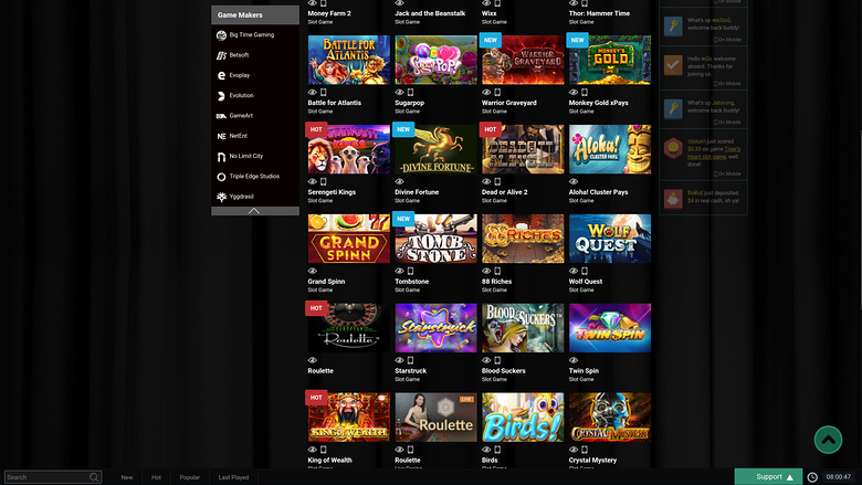 Wins88 Casino — Games by studio