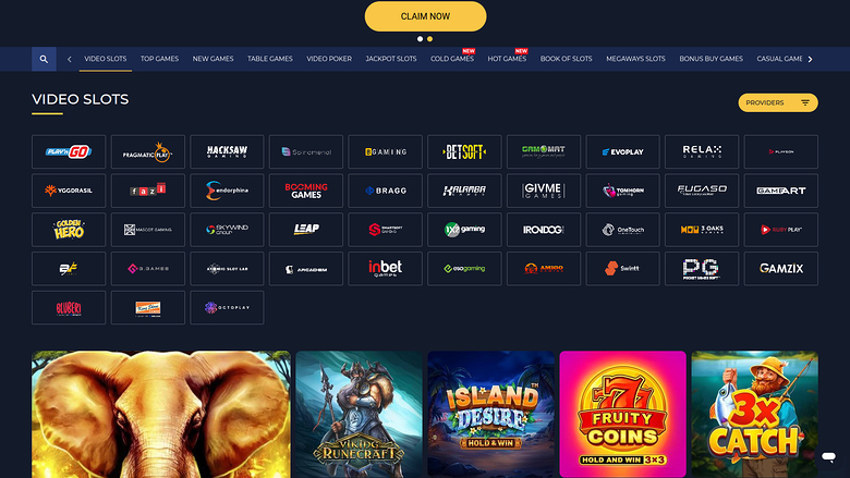 Winscore Casino — Games by studio