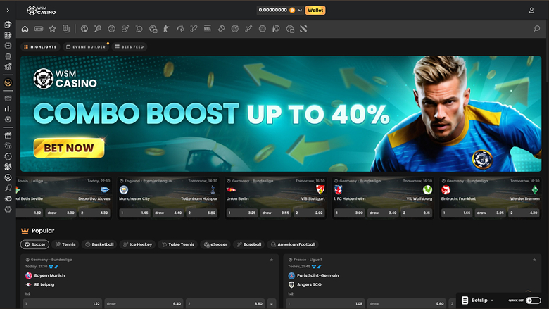 WSM Casino — Sportsbook