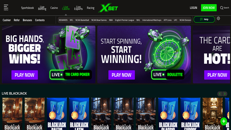 Xbet Casino — Livedealer