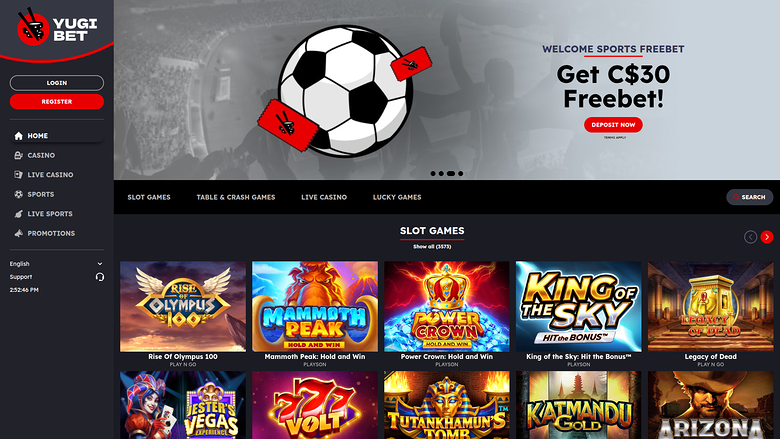 Yugibet — Homepage