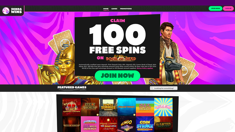 Zebra Wins — Homepage