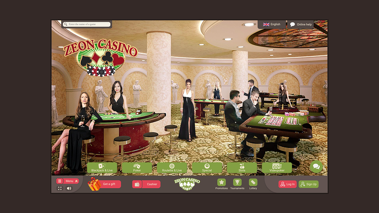 Zeon Casino — Homepage