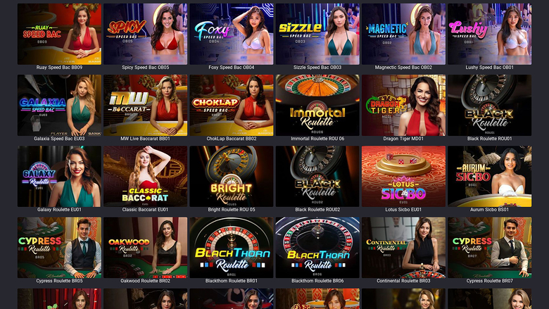 Zeslots Casino — Live dealer lobby