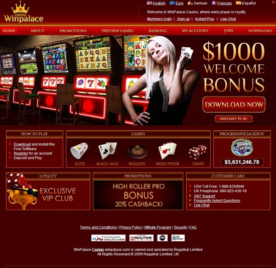 winpalace casino