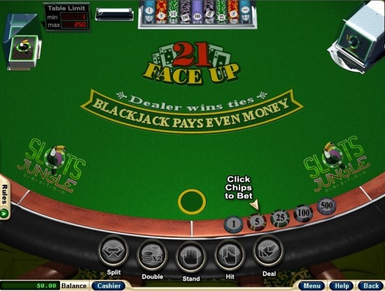 blackjack game