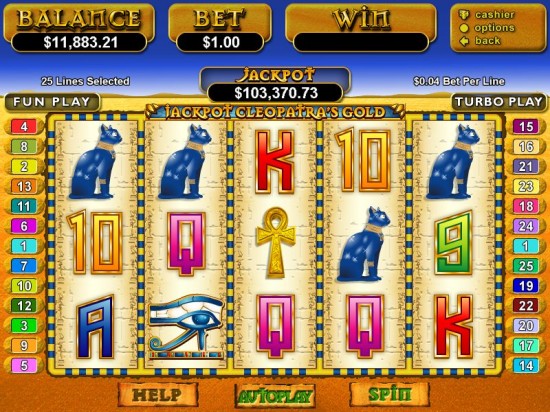 cleopatras gold slot