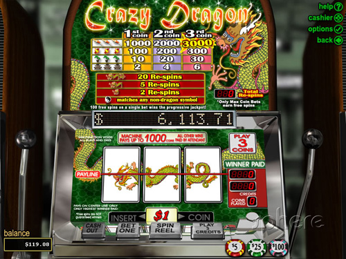 crazy dragon slots