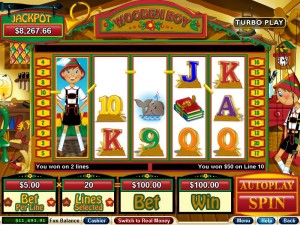 Wooden Boy Slots