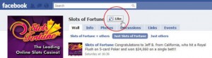 slots of fortune facebook contest