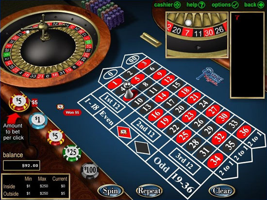 pure vegas roulette