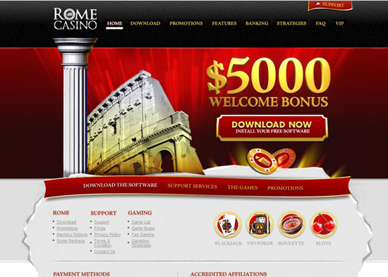 rome casino