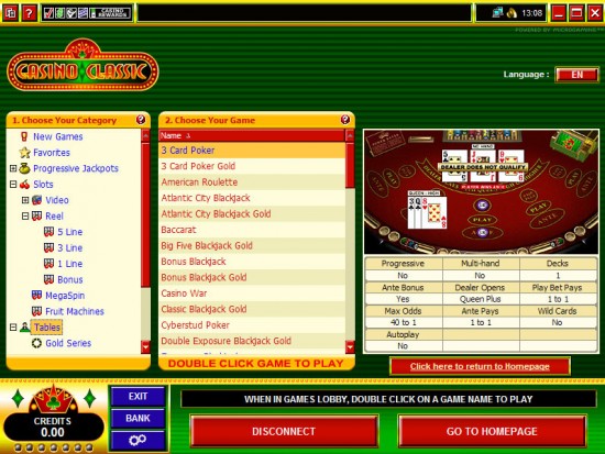 casino classic games