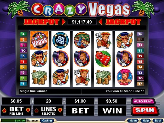 crazy vegas slots club usa casino