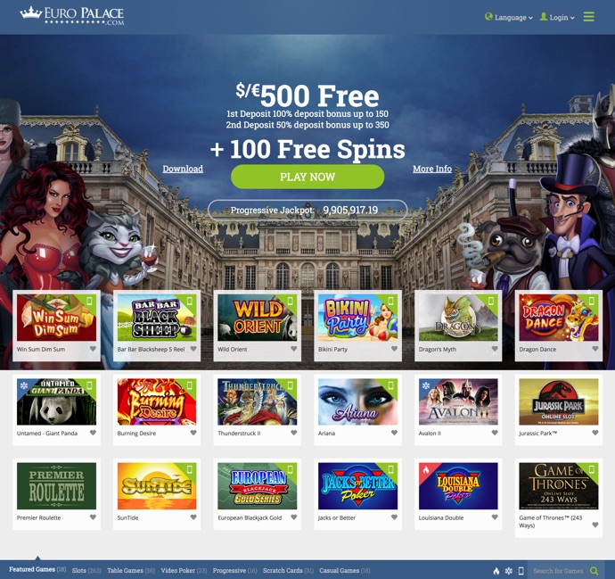 Online casino 1 euro deposit