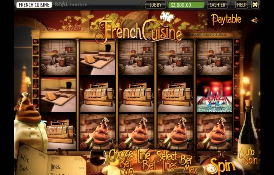 french cuisine slot