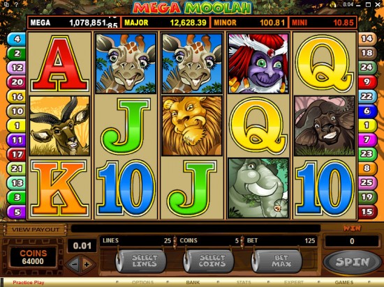 mega moolah slot