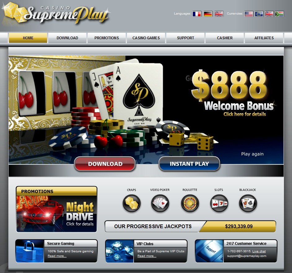 Supreme Play Casino - No deposit bonus Blog