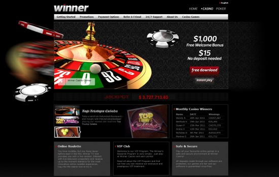 Winner Casino Bonus