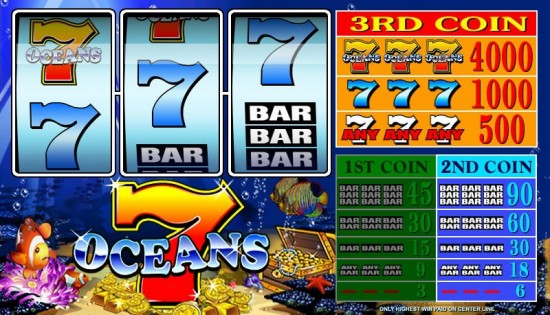 7 oceans slot