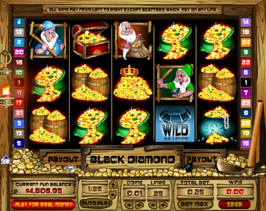 black diamond slot