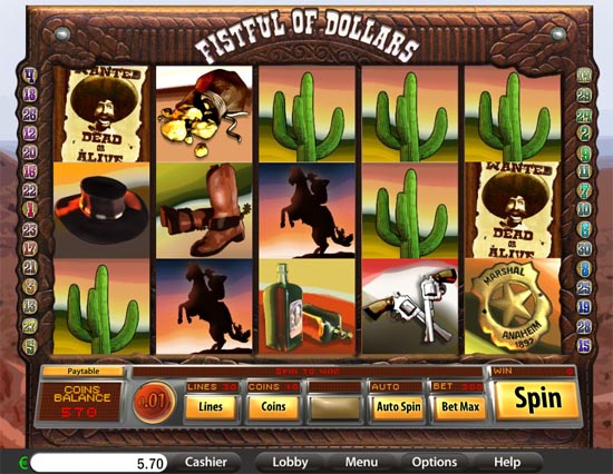 fistful of dollars slot