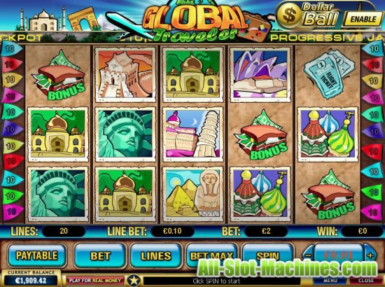 global traveler video slot