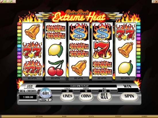 retro reels video slot