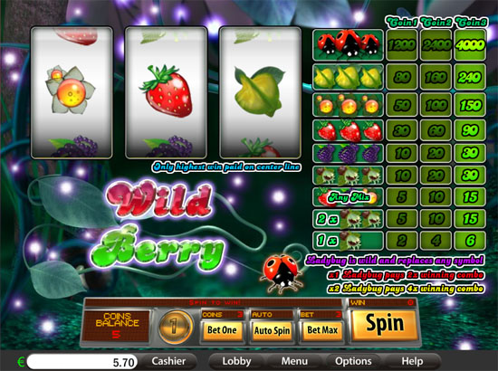 wild berry reels slot