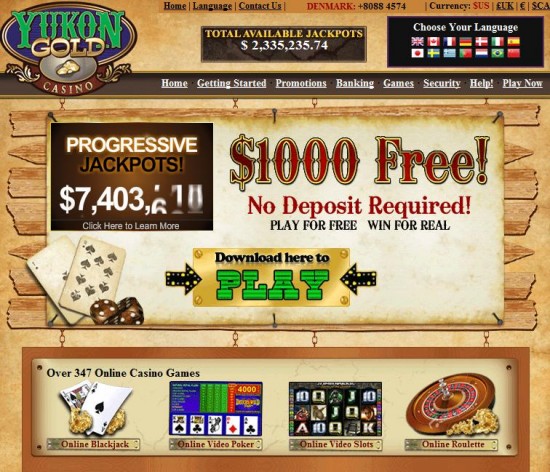 yukon gold casino