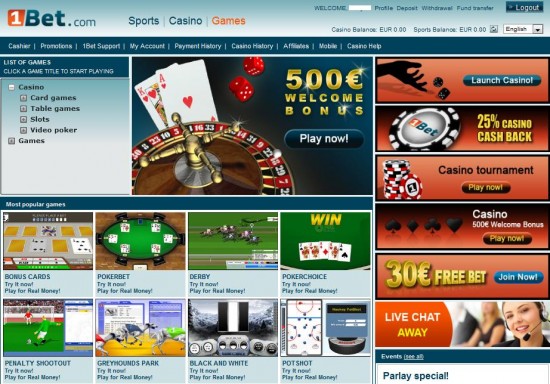 1bet casino