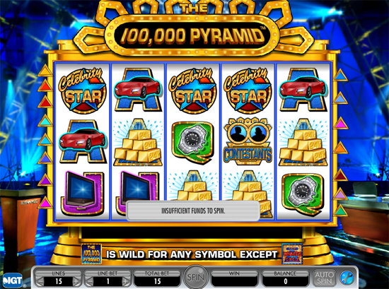 100000 pyramid slot